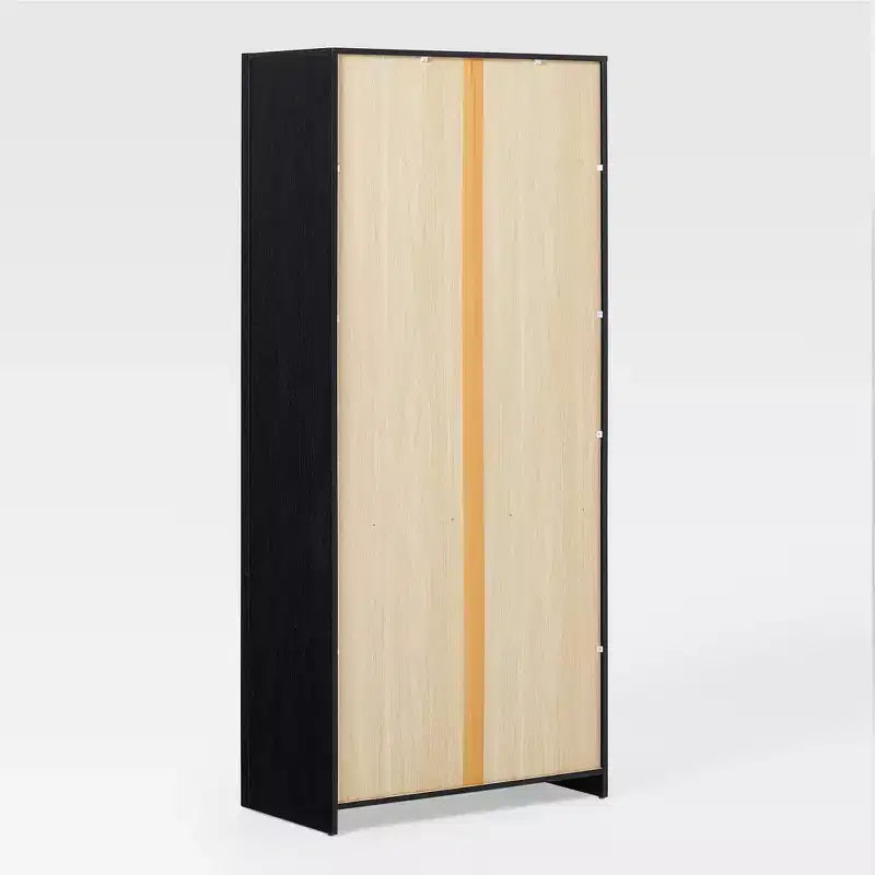 Bibliothèque en bois à rangement moderne