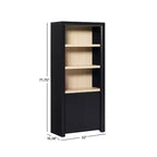 Bibliothèque en bois à rangement moderne