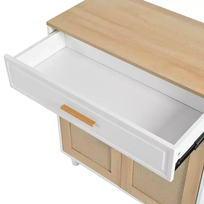 Meuble de rangement moderne avec griffoir pour chat