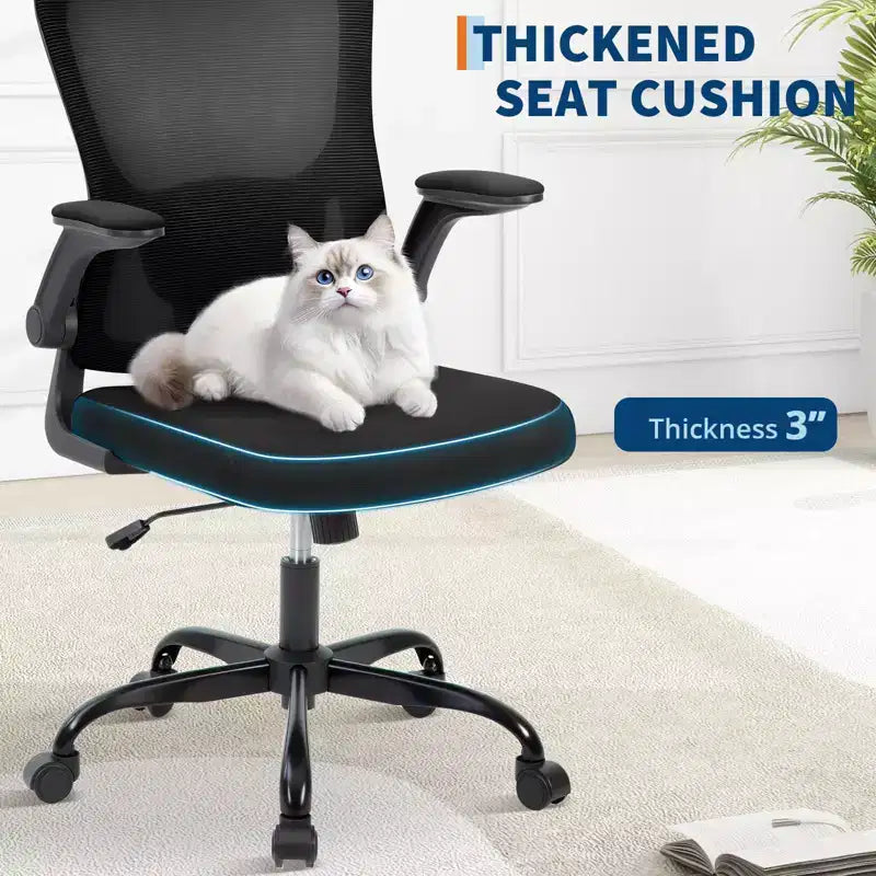Chaise de bureau ergonomique en maille