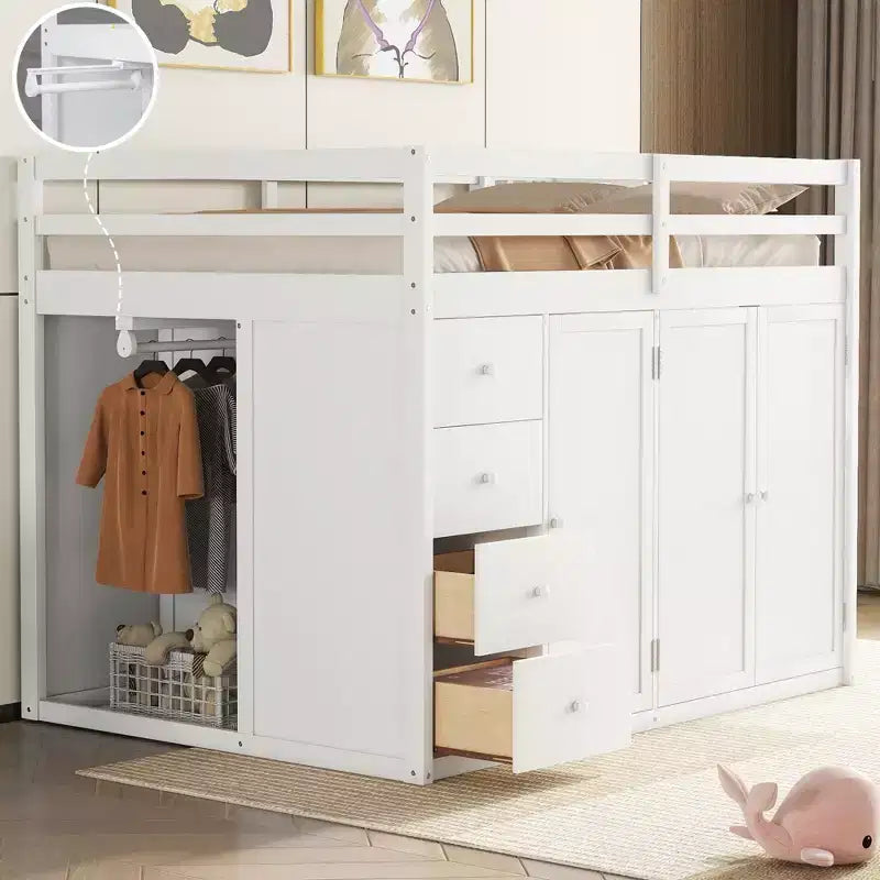 Lit mezzanine Teddy Fleece