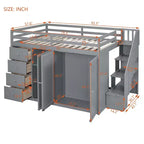 Lit mezzanine Teddy Fleece