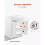 Meuble bas de cuisine Shaker avec tiroir