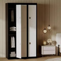 Armoire de rangement en métal à portes battantes
