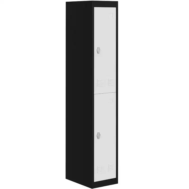Armoire de rangement en métal à portes battantes