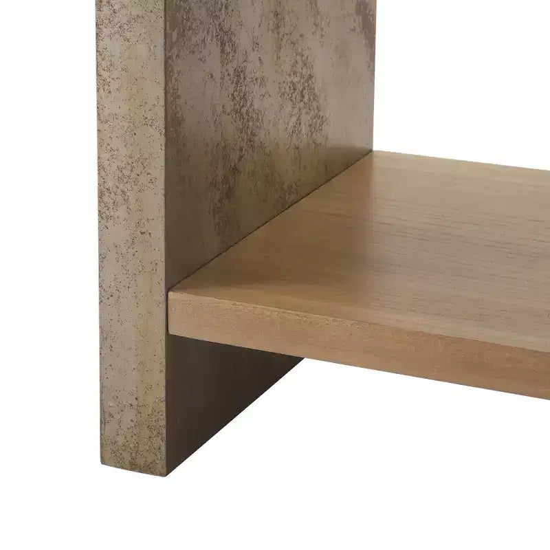 Tiroir de table de chevet rustique