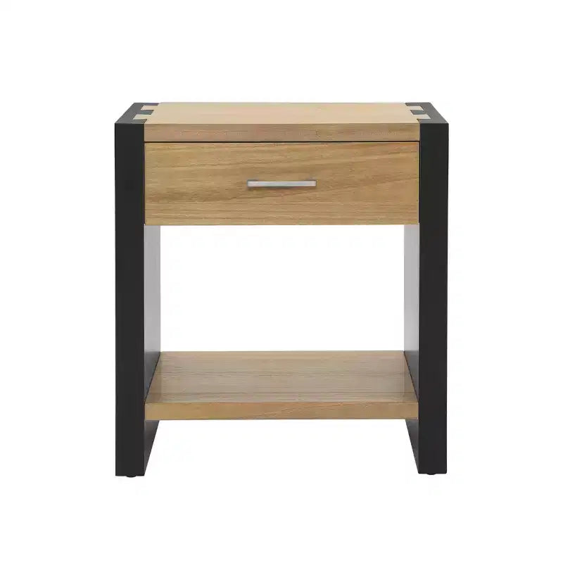 Tiroir de table de chevet rustique