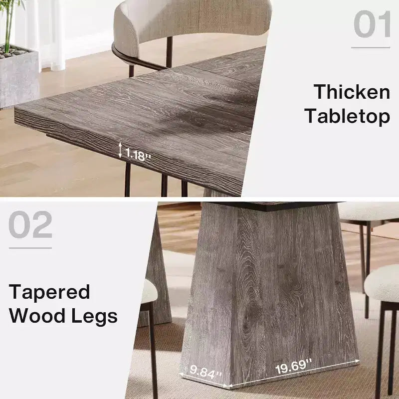 Table de salle à manger moderne