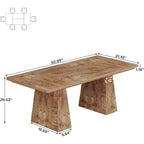 Table de salle à manger moderne