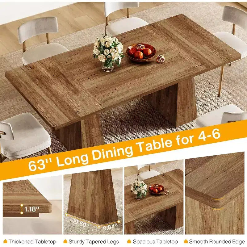 Table de salle à manger moderne