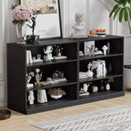 Armoire de rangement sur pied en bois
