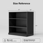 Armoire de rangement sur pied en bois