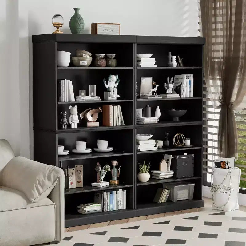 Armoire de rangement sur pied en bois