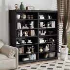 Armoire de rangement sur pied en bois
