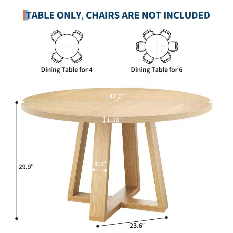 Table à manger ronde