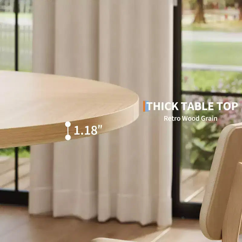 Table à manger ronde