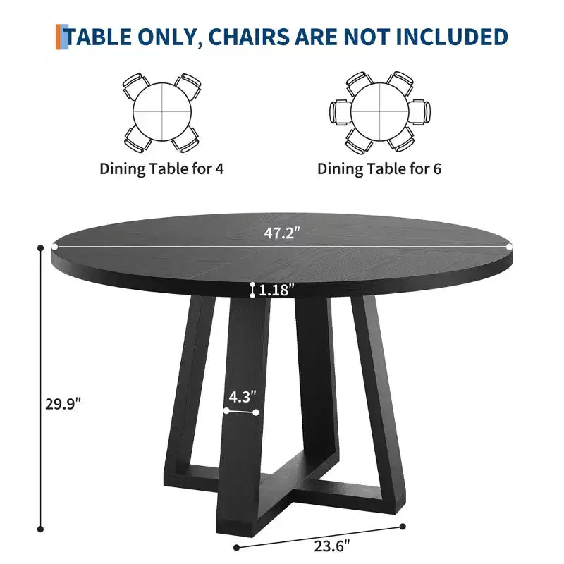 Table à manger ronde