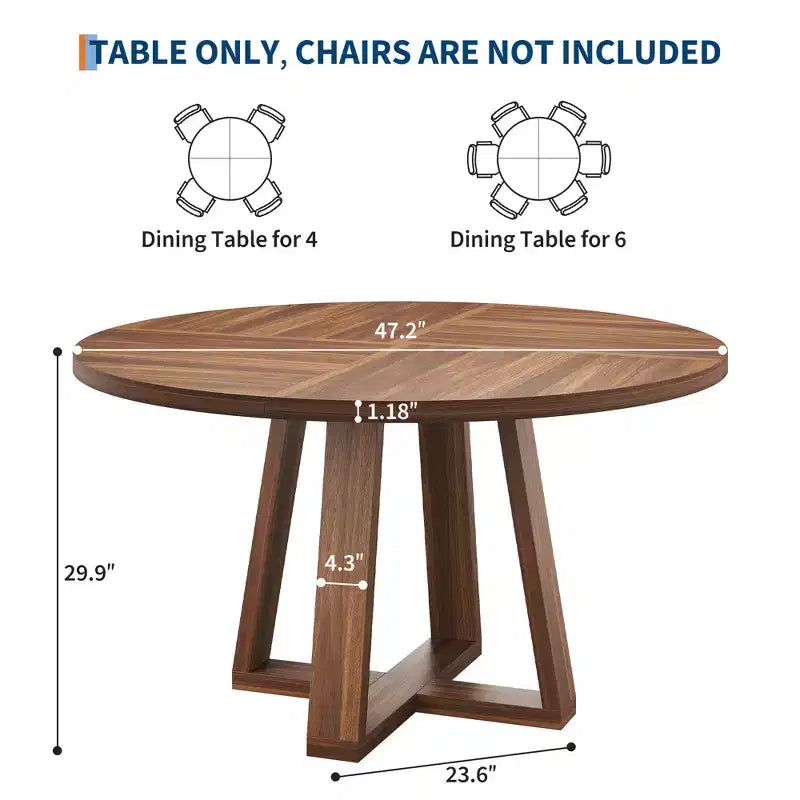 Table à manger ronde