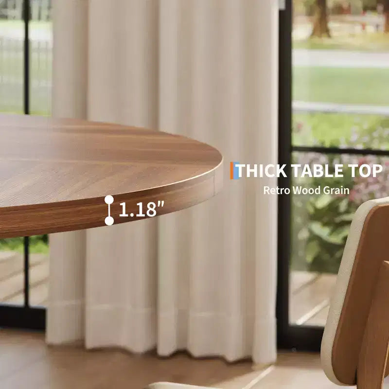 Table à manger ronde