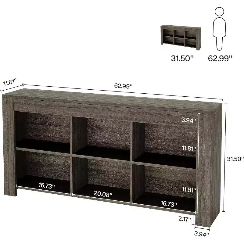 Étagère cubique horizontale