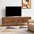 Meuble TV Noyer Mid-Century