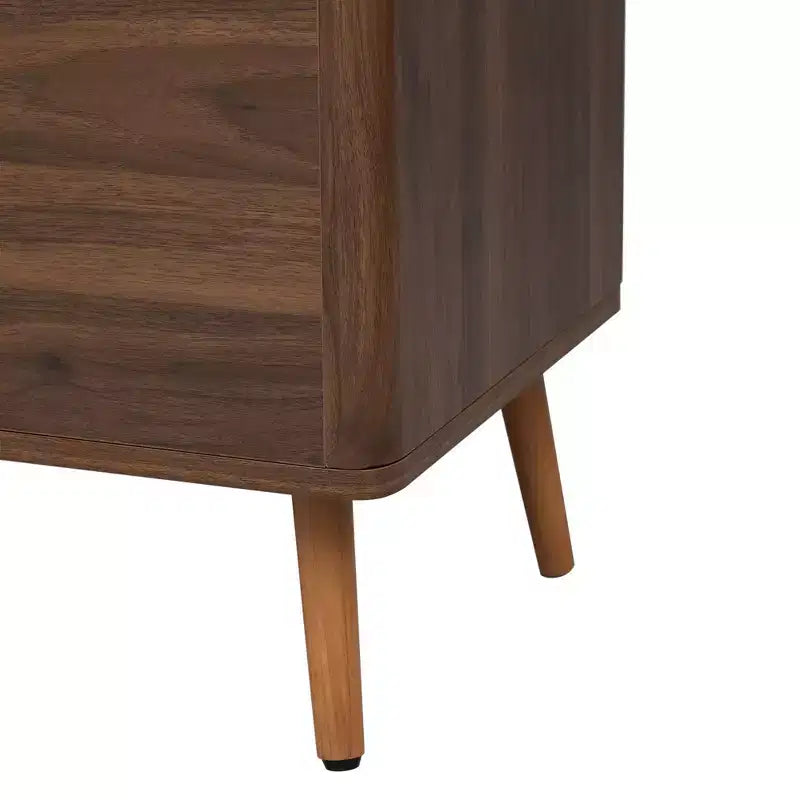 Meuble TV Noyer Mid-Century