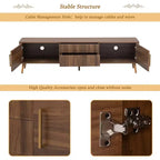 Meuble TV Noyer Mid-Century