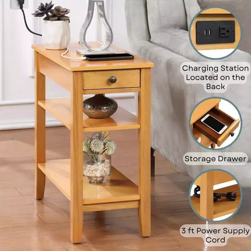 Table d'appoint de fauteuil