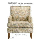 Fauteuil d'appoint bohème rembourré