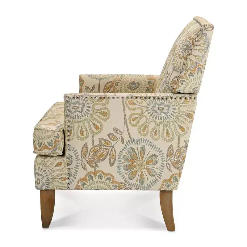 Fauteuil d'appoint bohème rembourré