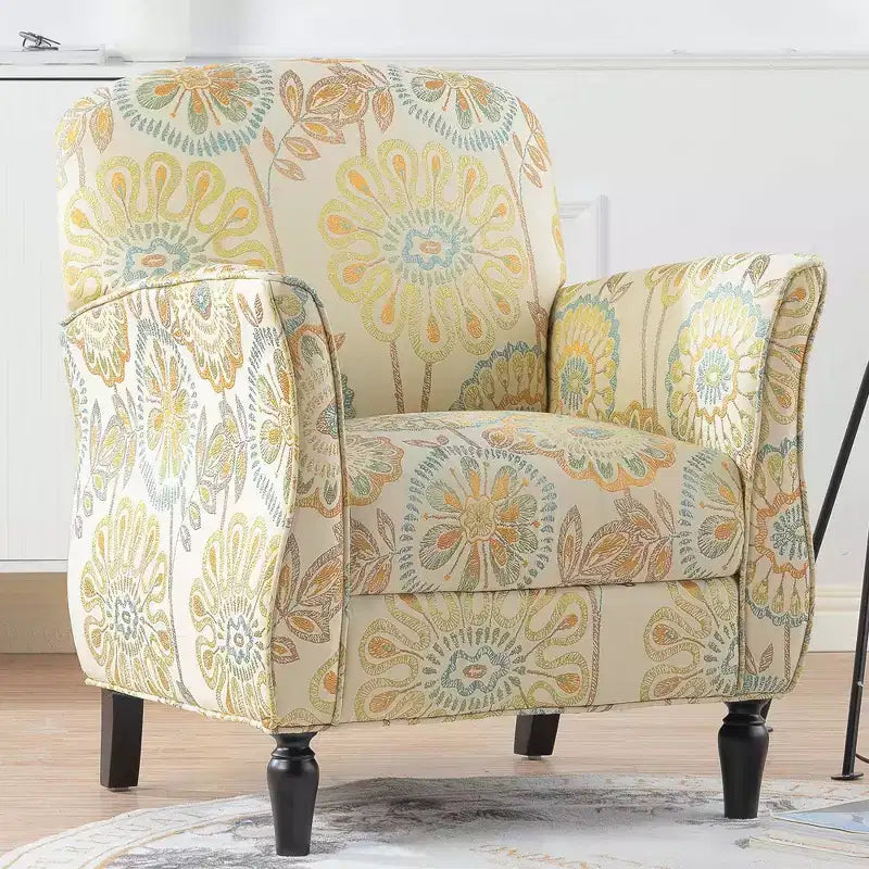 Fauteuil d'appoint bohème rembourré