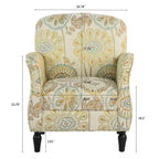 Fauteuil d'appoint bohème rembourré