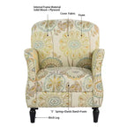 Fauteuil d'appoint bohème rembourré