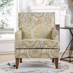 Fauteuil d'appoint bohème rembourré