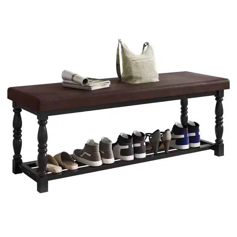 Banc à chaussures d'entrée
