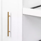 Armoire de cellier en bois blanc