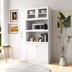 Armoire de cellier en bois blanc
