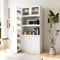 Armoire de cellier en bois blanc