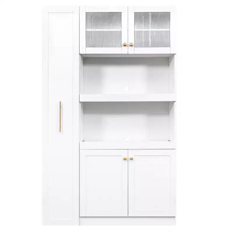 Armoire de cellier en bois blanc