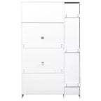 Armoire de cellier en bois blanc
