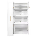 Armoire de cellier en bois blanc