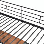Lit mezzanine double en métal