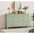 Commode de chambre avec tiroirs cannelés, style moderne