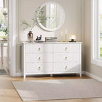 Commode de chambre avec tiroirs cannelés, style moderne