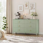 Commode de chambre avec tiroirs cannelés, style moderne