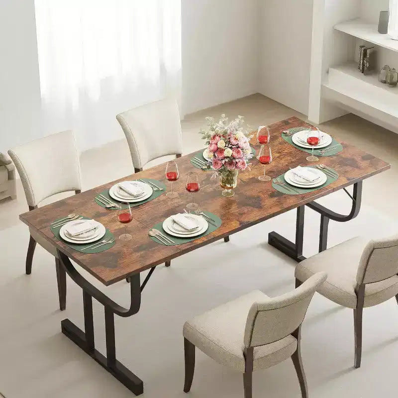 Table à manger rectangulaire