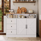 Meuble buffet avec prise électrique