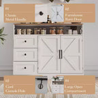 Meuble buffet avec prise électrique
