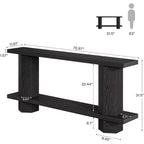 Longue console