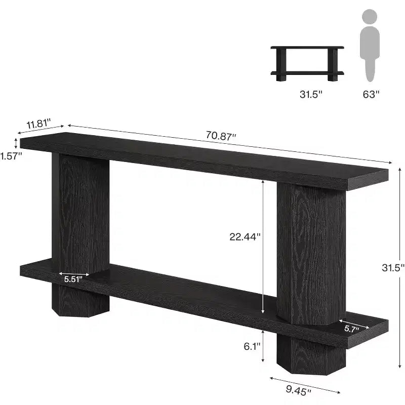 Longue console